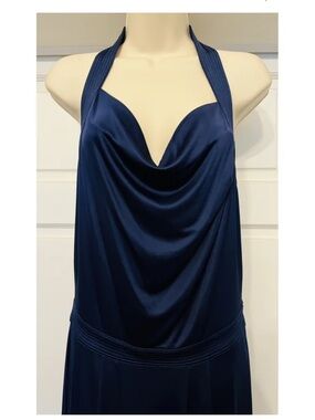 Gucci by Tom Ford Cowl Neck Halter Dress